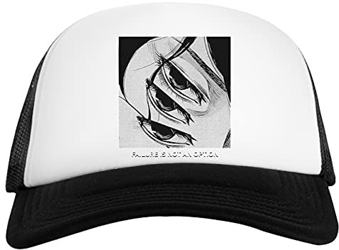 Failure is Not An Option Weiß Schwarz Unisex Baseball Cap White Black Unisex