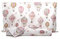 Smart Deco Home Set copripiumino federe letto parure copripiumino stampa fantasia 100% cotone Made in Italy SINGOLO MONGOLFIERE ROSA