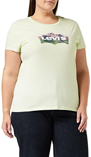 Levi's Femme The Perfect Tee T-Shirt, Meadow Mist , S