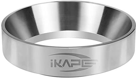 Sccodyero 51mm Espresso Dosing Funnel, Stainless Steel Coffee Dosing Ring Compatible with 51mm Delonghi & EUPA Portafilter Series