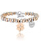 SAGA GIOIELLI® BRACCIALE DONNA I NEED TO .COLLECTIONS PROTEZIONE, FORTUNA, BUONI AUSPIC (QUADRIFOGLIO)