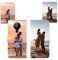 Sunrive Personalisierte hülle kompatibel mit Nokia 5.3 Handyhülle Benutzerdefiniert,Schutzhülle Lederhülle handykette universal Etui mit Eigenem Foto Bild Text Individuelle
