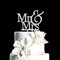 ENYACOS cake topper hochzeit tortendeko hochzeit mr & mrs deko hochzeit hochzeitstorte deko mr und mrs deko tortendeko hochzeitstorte tortenstecker hochzeit torten topper hochzeit (D)