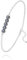 MOD' by Anne Bracelet Labradorite argent 925 pierres naturelles 4 mm chaîne 14,5 cm réglable