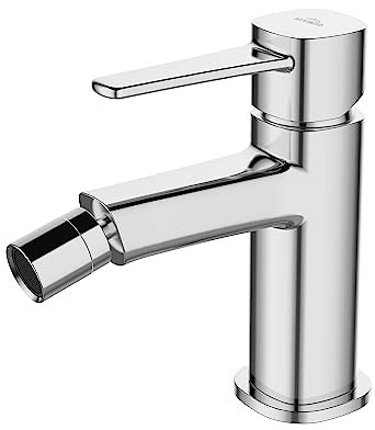 KOLMAN Bidetarmatur Bidetbatterie Chrom GLAMOUR Wasserhahn Bidetmischer Bidetbatterie