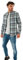 Superdry L/S Cotton Lumberjack Shirt Tricot, Canyon Check Light Grey, M Homme