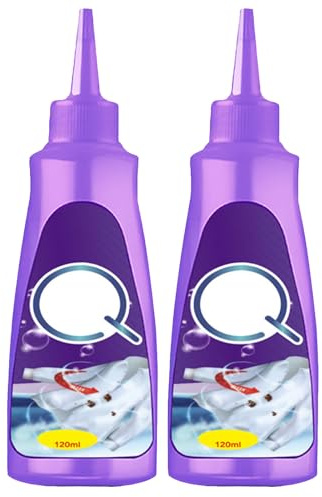 Active Enzyme Laundry Stain Remover,Aktiver Enzym-Wäschefleckentferner,Fleckenentferner Geruchsentferner 120ml,Aktive enzymische Wäschereinigung,Garment Stubborn Stain Cleaner Oil Remover,2pc