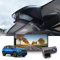 Fitcamx Dashcam Auto Vorne Hinten Kompatibel mit Jeep Compass 2nd Gen 2018-2025 (HD2-1518), OEM Dashcam 4K UHD 2160P+1080P Video WiFi, G-Sensor, Loop-Aufnahm, WDR Car Camera, Plug&Play, 128 GB Karte