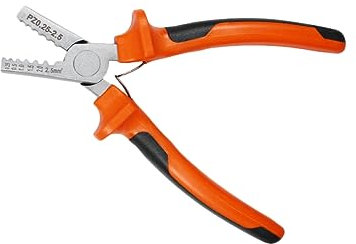 OSALADI Pince À Sertir Électrique Mm² Outil Manuel De Sertissage Pour Câbles Avec Poignée Confortable Et Tête Pour Raccordements Électriques À Domicile