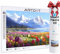 ARTDOT Lizenzierte 5D Diamond Painting Erwachsene Landschaft Set, DIY Diamant Painting Bilder für Dekoration Wohnzimmer, mit Zubehör als Geschenk für Männer Mama Oma,Tulpen, 25×35cm