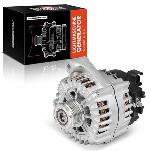 Frankberg Lichtmaschine Generator Kompatibel mit 5er E60 2.0L 2005-2009 5er F10 2.0L 3.0L 2009-2016 X3 F25 2.0L 3.0L 2010-2017 X5 E70 3.0L 2011-2013 X6 E71 E72 3.0L 2011-2014 Replace# 20685N