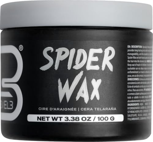L3 Level 3 Spider Wax - Langanhaltender und starker Halt verbessert Ihr Haarvolumen und Ihre Textur