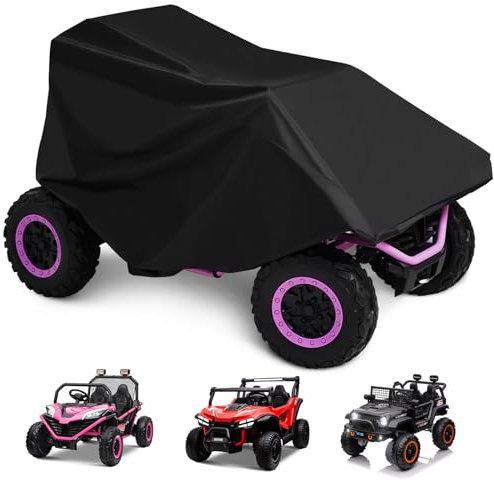 OTTARO Kids Car Cover, Large Waterproof Cover for Electic Car Ride on Truck, All Weather Protect Outdoor Kids Car Cover, 48IN L x 31IN Wx 31IN H