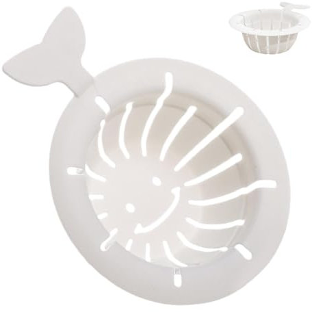 Duroecsain Abflusssieb für Küche, Abtropfkorb für Küchenspüle, Geruchsfilter für Küchenspüle, Abflussstöpsel, Abtropfgestell für Küche, Restaurant, Spüle,