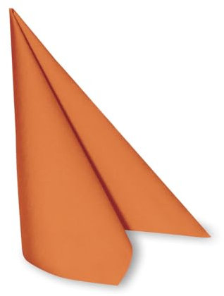 DeinPack 50 x Airlaid Serviette 40 x 40 cm terrakotta - hochwertige Einwegservietten stoffähnlich - Reißfest, Saugstark & Formstabil - ideal für Hochzeit, Partys und Events