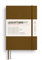 LEUCHTTURM1917 372212 Notizbuch Medium A5, Softcover Schreibbuch, 123 nummerierte Seiten, Spice Brown, liniert