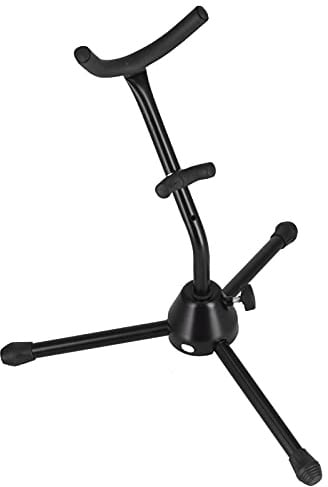 Tragbarer, Faltbarer Altsaxophonständer – Metall-Saxophonhalter für Altsaxophon – Port-Rack und Musikinstrumentenzubehör – Ideal für Musiker und Interpreten