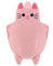 Healifty Mini Basura de Gato Kawaii Papelera de Escritorio para Almacenamiento de Pequeños Objetos para Estudiantes Diseño Divertido