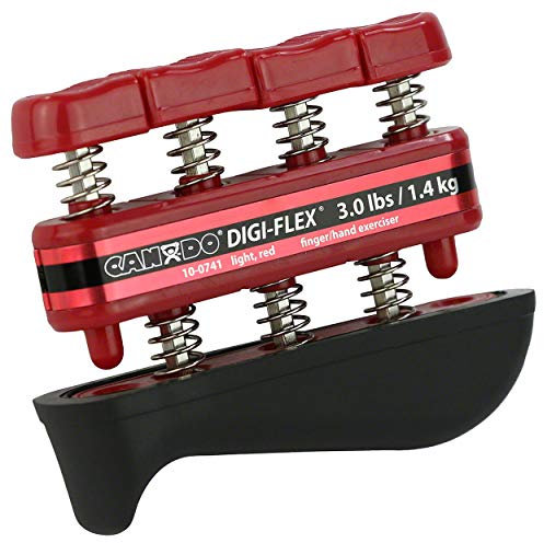 Digi-Flex Handtrainer Fingertrainer Unterarmtrainer Fingerhantel, 1,4 kg ROT