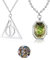 YouU 22 Stück Time Turner Dreieck Halskette Medaillon Horkrux Halskette Harry Sticker Set für Fans Cosplay Modeschmuck