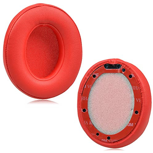JHZZWJ Earpads Compatible with Beats Studio 2.0 Studio 3 Wired/Wireless OVER-EAR Cushion Pads Professional Headphones Ear Pads Cushions Replacement