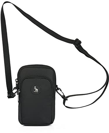 OIWAS Crossbody Bag für Männer, Mini Umhängetasche Multi Use in 3 Way