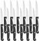 GOODFEER Steakmesser 12 teilig Messer Set, Steakbesteck Edelstahl, GrößE 8.5 inch (21.60 cm)