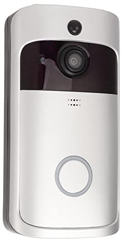Ejoyous Wireless Video Intercom Doorbell, Smart WiFi HD Video Doorbell Indoor Outdoor Access Control System for Home Office Security Support Infrared Night Vision APP Remote