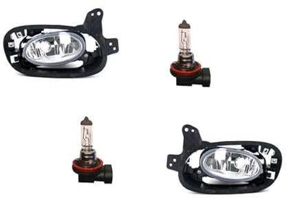 Johns, Nebel Scheinwerfer Nebel Licht passend für Honda Jazz GE 04/11 - Set L+R mit H11