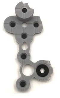 VKMKV 10 Uds. Goma conductora for Xbox One/botón de tecla de Controlador Delgado for Xbox Elite 2 Series S/X Gamepad Almohadillas de Goma de Contacto (Color : One S)