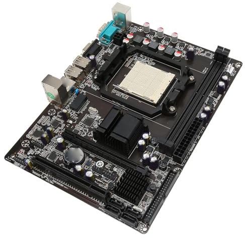 Diyeeni A780 Desktop-Motherboard, ATX-Motherboard mit Dual-Channel-DDR3-Speicher, Unterstützt LGA940 938 Pin Computer-Motherboard fürAM2 AM3