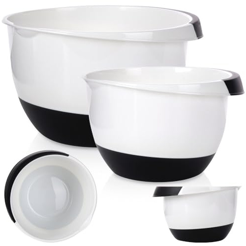 Vilde Küchenschüssel Schüssel Rührschüssel Servierschüssel Schale 3,5 2,5 L | 2 Stk.