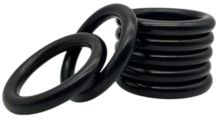 10 Stück Nitrilkautschuk-O-Ringe, 38mm x 48mm x 5mm, 48mm AD, 38mm ID, 5mm Breite, Schwarz