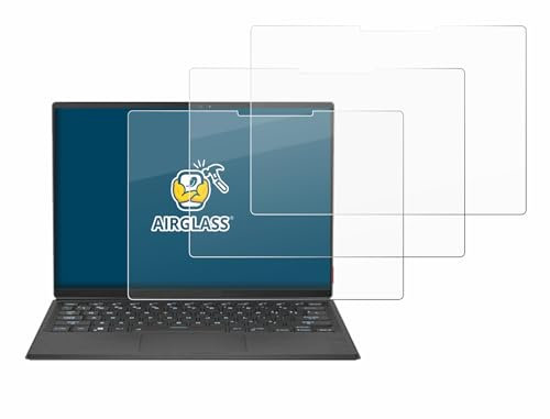BROTECT (3 Stück Schutzglas für ASUS Rog Flow Z13 2022 Schutzfolie Made in Germany Panzer Folie Glas Displayschutz [Kratzfest 9H, Anti-Fingerprint]