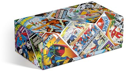 Ultimate Guard Squaroes - Boulder 100+ - DC - JL - Collectors Case - Vintage Comics