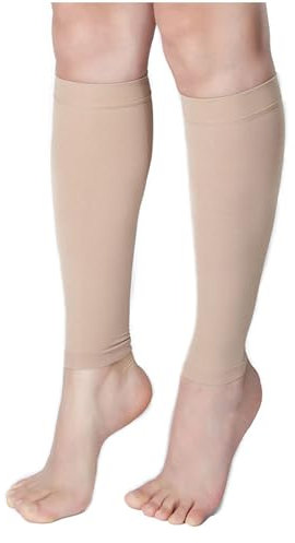 BellaAchtung Bas de Contention Mollets Médical Bas de Compression Homme & Femm 23-32mmHg Soutien Graduel Manchon de Compression Mollet pour Les Varices, L'œdèm