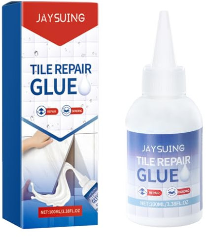 Naseom Tile Repair Glue, Touch up Glue for Wall, Multifunctional Repair Glue for Kitchen, Bathroom, for Wall repair for Falling Off, Loosening and Cracking
