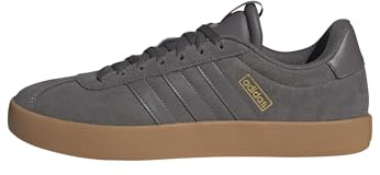adidas VL Court 3.0 Shoes, Sneaker Uomo, Charcoal Charcoal Gold Met, 48 EU