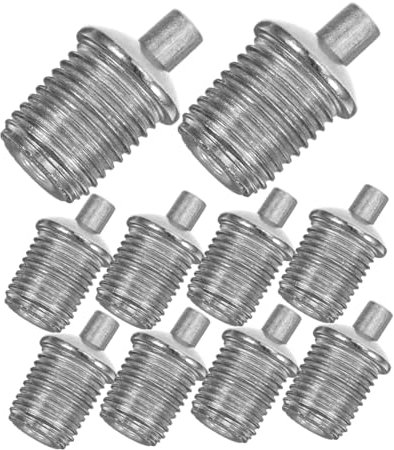 JECOMPRIS 10pcs Hanging Wire Clamp Steel Wire Rope Cable Clip Clamp for Light Fixture Suspension Accessories