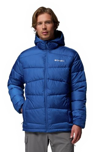 Columbia Herren Fivemile Butte 2 Hooded Jacket Pufferjacke mit Kapuze (1er Pack)