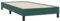 vidaXL Boxspringbett ohne Matratze Dunkelgrün 90x210 cm Samt, Bett, Bettgestell, Einzelbett, Schlafzimmermöbel, Bettrahmen, Samtbett, Polsterbett