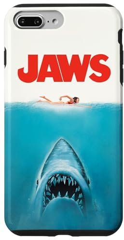 Jaws 50th Anniversary Poster Classic Front & Back Case for iPhone 7 Plus/8 Plus