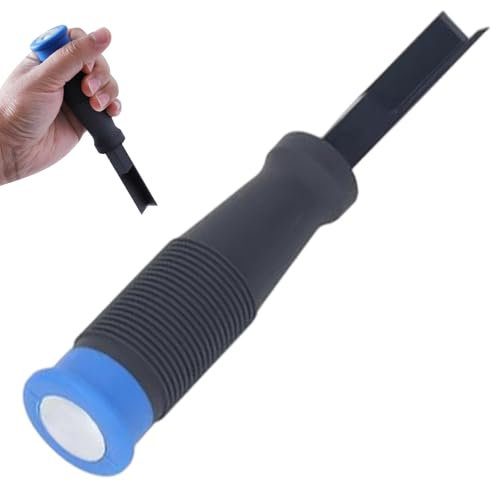 Corner Chisel 7.1 Inch Right Angle Mortise Chisel with Non-Slip Handle for Wood Carving, Door Hinge Installation, Frame Construction and Carpentry