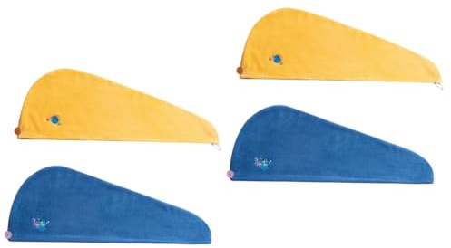 2 Sätze Haartuch Kappe Für Schnelltrocknende Haartrocknung Cap Ultra Absorbierend Für Haararten Komfort 2 Stück * 2