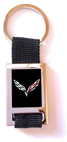 Print Corner Porte-clés SPORT GT compatible - CORVETTE Noir