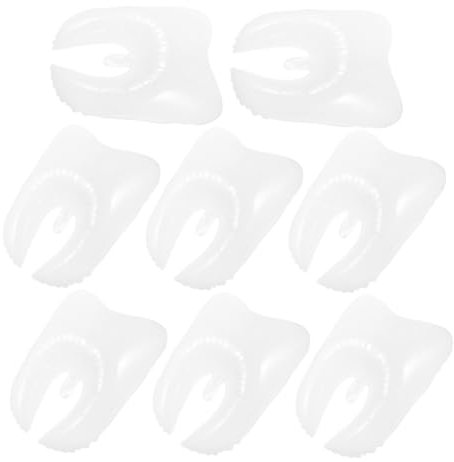 LRXIYODE 8stücke Aufblasbare Zahnballons Für Geburtstagsparty-dekoration Weiß Groß Für Partys Zum Thema Zähne