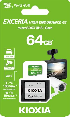 MICRO SD KIOXIA 64GB HIGH ENDURANCE G2