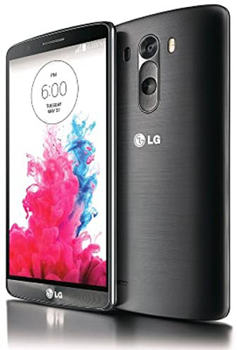 LG G3 - Smartphone Libre Android (Pantalla 5.5, cámara 13 MP, 16 GB, Quad-Core 2.5 GHz, 2 GB RAM), Titanio (Importado)