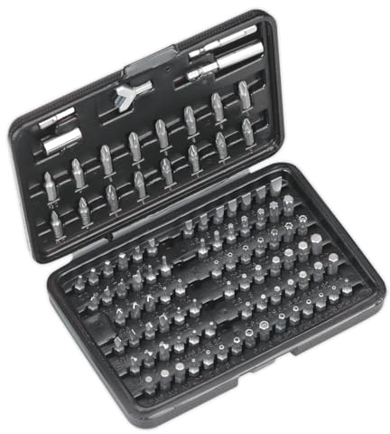 Sealey S0473 Power Tool with Security Bit Set, 100 Pieces