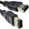 Firewire DV/Camcorder/Camera/Interface câble 6 vers 6 Broches PC ou Mac 2 m [2 mètre/2m]
